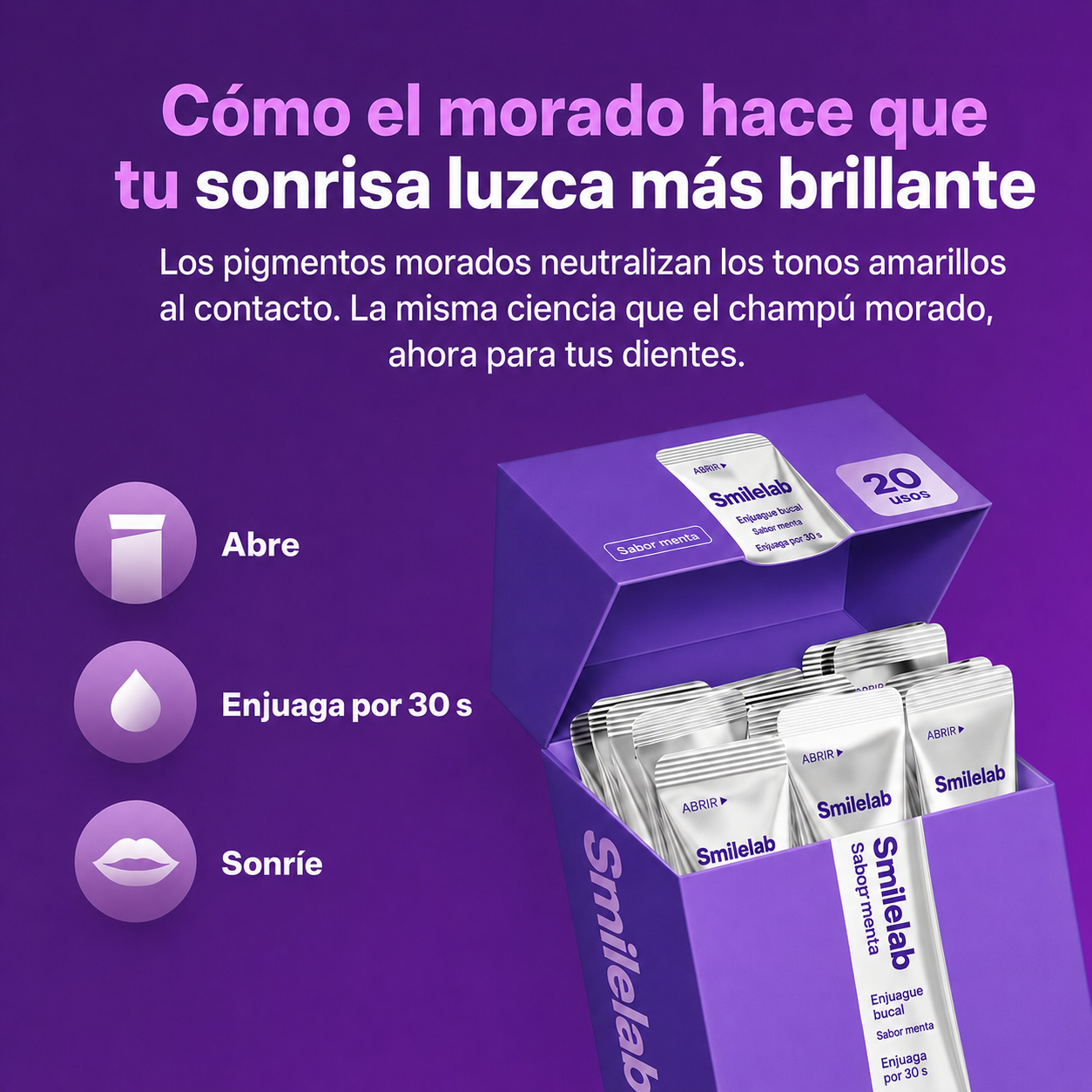 Enjuague Bucal Morado